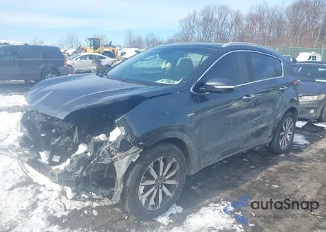 2017 Kia Sportage Ex z USA, uszkodzony, nr VIN KNDPNCAC6H7241736